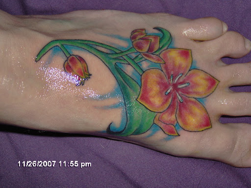 flower tattoo